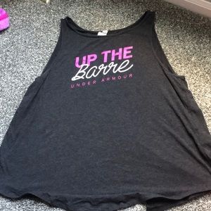 Large open back under armour tank